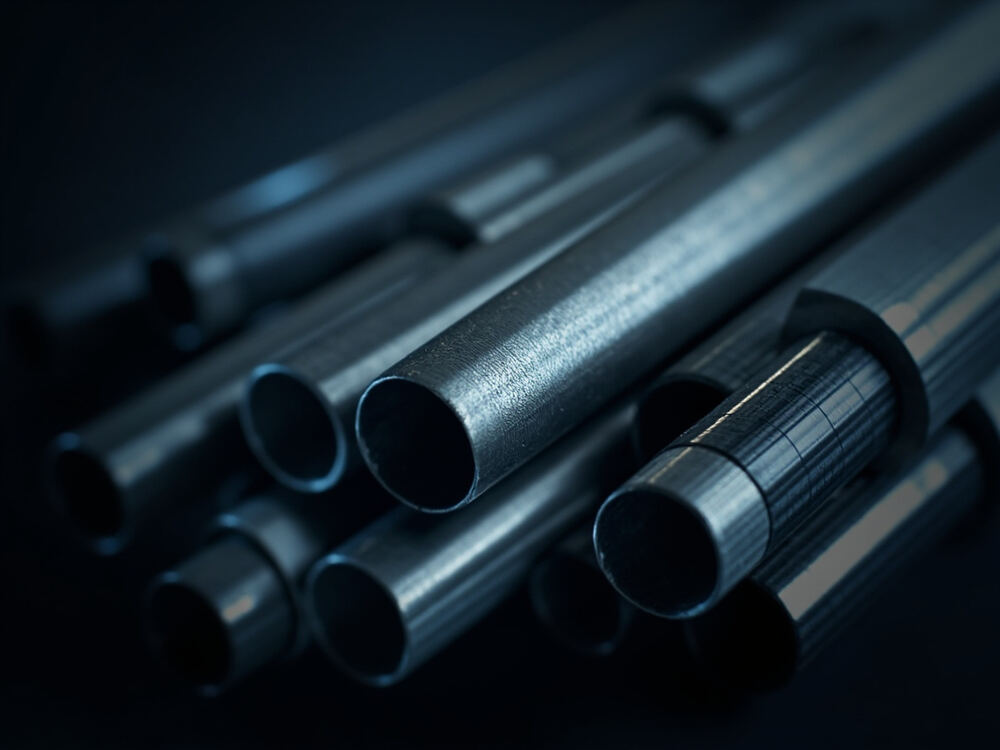 Stainless steel round bars bundle